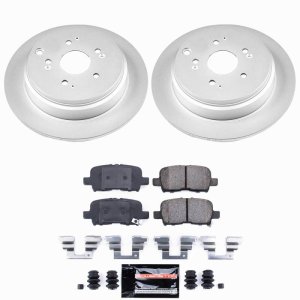 Honda Odyssey Brake Kit - Rear - PowerStop - Z23 Coated - `02-`04 Honda Odyssey Brake Kit - Rear - PowerStop - Z23 Coated - `02-`04