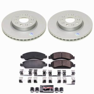 Chevrolet Tahoe Brake Kit - Front - PowerStop - Z23 Coated - `07-`20 Chevrolet Tahoe Brake Kit - Front - PowerStop - Z23 Coated - `07-`20