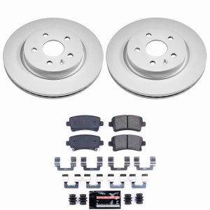 Buick Allure Brake Kit - Rear - PowerStop - Z23 Coated - 2010 Buick Allure Brake Kit - Rear - PowerStop - Z23 Coated - 2010