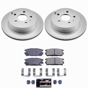 Chevrolet Equinox Brake Kit - Rear - PowerStop - Z23 Coated - `10-`17