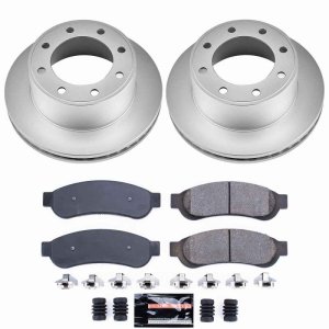Ford F-250 Super Duty Brake Kit - Rear - PowerStop - Z23 Coated - `10-`12