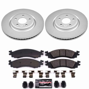 Ford Taurus Brake Kit - Front - PowerStop - Z23 Coated - `11-`12 Ford Taurus Brake Kit - Front - PowerStop - Z23 Coated - `11-`12