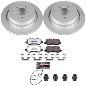 Land Rover Range Rover Brake Kit - Rear - PowerStop - Z36 Coated Truck & Tow - `06-`12 Land Rover Range Rover Brake Kit - Rear - PowerStop - Z36 Coated Truck & Tow - `06-`12
