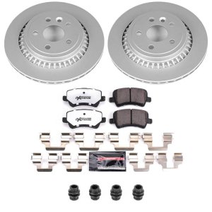 Volvo XC60 Brake Kit - Rear - PowerStop - Z36 Coated Truck & Tow - `10-`17 Volvo XC60 Brake Kit - Rear - PowerStop - Z36 Coated Truck & Tow - `10-`17