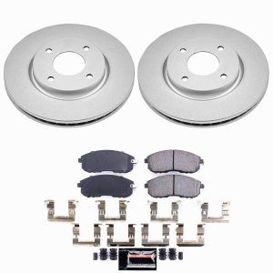 Nissan Cube Brake Kit - Front - PowerStop - Z23 Coated - `09-`14 Nissan Cube Brake Kit - Front - PowerStop - Z23 Coated - `09-`14