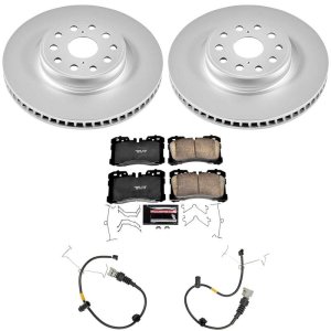Lexus LS460 Brake Kit - Front - PowerStop - Z23 Coated - `10-`17 Lexus LS460 Brake Kit - Front - PowerStop - Z23 Coated - `10-`17