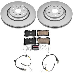 Lexus LS460 Brake Kit - Front - PowerStop - Z23 Evolution Coated - `10-`17 Lexus LS460 Brake Kit - Front - PowerStop - Z23 Evolution Coated - `10-`17