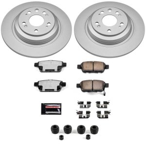 Acura TL Brake Kit - Rear - PowerStop - Z36 Coated Truck & Tow - `09-`14 Acura TL Brake Kit - Rear - PowerStop - Z36 Coated Truck & Tow - `09-`14