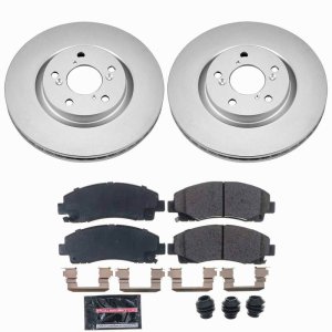 Acura TL Brake Kit - Front - PowerStop - Z23 Coated - `09-`14 Acura TL Brake Kit - Front - PowerStop - Z23 Coated - `09-`14