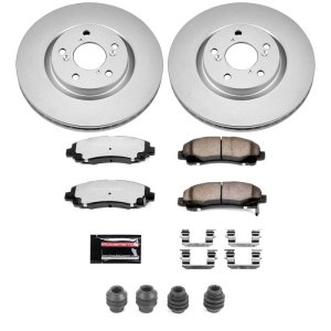 Acura TL Brake Kit - Front - PowerStop - Z36 Coated Truck & Tow - `09-`14 Acura TL Brake Kit - Front - PowerStop - Z36 Coated Truck & Tow - `09-`14