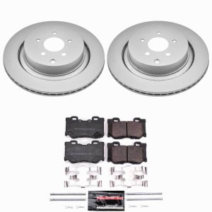 Infiniti FX50 Brake Kit - Rear - PowerStop - Z23 Coated - `09-`13
