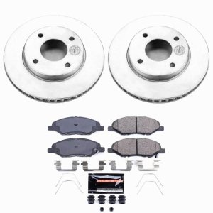 Nissan Versa Brake Kit - Front - PowerStop - Z23 Coated - `09-`11 Nissan Versa Brake Kit - Front - PowerStop - Z23 Coated - `09-`11