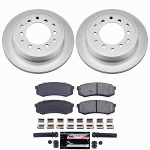 Lexus GX460 Brake Kit - Rear - PowerStop - Z23 Evolution Coated - `10-`23 Lexus GX460 Brake Kit - Rear - PowerStop - Z23 Evolution Coated - `10-`23