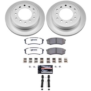 Lexus GX460 Brake Kit - Rear - PowerStop - Z36 Coated Truck & Tow - `10-`23 Lexus GX460 Brake Kit - Rear - PowerStop - Z36 Coated Truck & Tow - `10-`23
