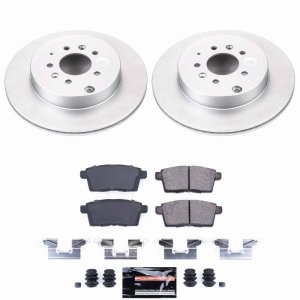 Mazda CX-9 Brake Kit - Rear - PowerStop - Z23 Coated - `07-`15 Mazda CX-9 Brake Kit - Rear - PowerStop - Z23 Coated - `07-`15