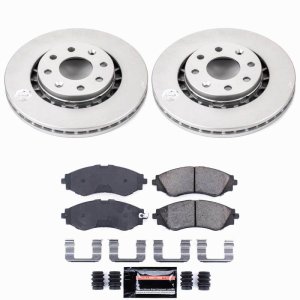 Chevrolet Aveo Brake Kit - Front - PowerStop - Z23 Coated - `04-`11