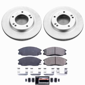 Kia Sorento Brake Kit - Front - PowerStop - Z23 Coated - `03-`06 Kia Sorento Brake Kit - Front - PowerStop - Z23 Coated - `03-`06