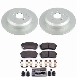 Hyundai Veracruz Brake Kit - Rear - PowerStop - Z23 Coated - `07-`12 Hyundai Veracruz Brake Kit - Rear - PowerStop - Z23 Coated - `07-`12