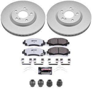 Honda Ridgeline Brake Kit - Front - PowerStop - Z36 Coated Truck & Tow - `12-`14 Honda Ridgeline Brake Kit - Front - PowerStop - Z36 Coated Truck & Tow - `12-`14