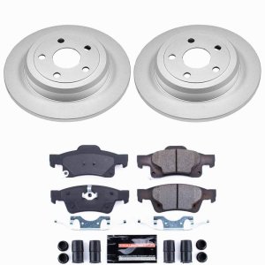 Dodge Durango Brake Kit - Rear - PowerStop - Z23 Coated - `11-`20