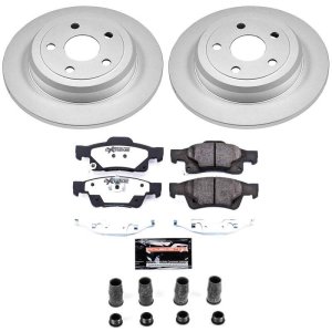 Dodge Durango Brake Kit - Rear - PowerStop - Z36 Coated Truck & Tow - `11-`20