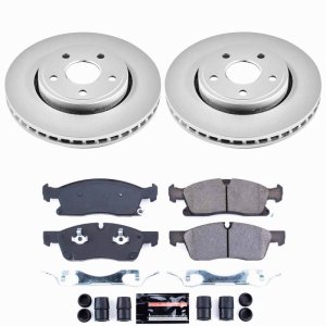 Dodge Durango Brake Kit - Front - PowerStop - Z23 Coated - `11-`20