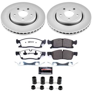 Dodge Durango Brake Kit - Front - PowerStop - Z36 Coated Truck & Tow - `11-`20