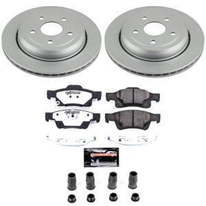 Dodge Durango Brake Kit - Rear - PowerStop - Z36 Coated Truck & Tow - `11-`26