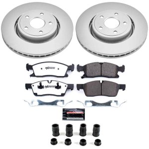 Dodge Durango Brake Kit - Front - PowerStop - Z36 Coated Truck & Tow - `11-`20