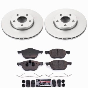 Ford C-Max Brake Kit - Front - PowerStop - Z23 Coated - `13-`18