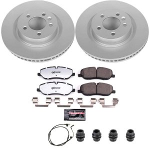 Land Rover Range Rover Sport Brake Kit - Front - PowerStop - Z36 Coated Truck & Tow - `06-`09 Land Rover Range Rover Sport Brake Kit - Front - PowerStop - Z36 Coated Truck & Tow - `06-`09