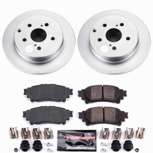 Toyota Mirai Brake Kit - Rear - PowerStop - Z23 Coated - `16-`19