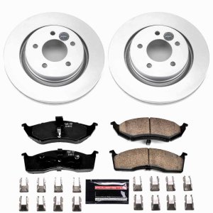 Chrysler Concorde Brake Kit - Front - PowerStop - Z23 Coated - `00-`04