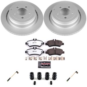 Dodge Sprinter 2500 Brake Kit - Rear - PowerStop - Z36 Coated Truck & Tow - 2009