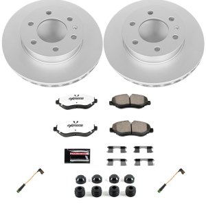 Dodge Sprinter 2500 Brake Kit - Front - PowerStop - Z36 Coated Truck & Tow - `07-`09