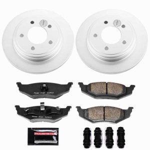 Chrysler 300M Brake Kit - Rear - PowerStop - Z23 Coated - `99-`04 Chrysler 300M Brake Kit - Rear - PowerStop - Z23 Coated - `99-`04