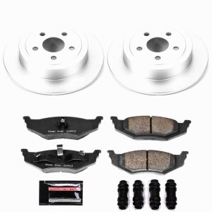 Chrysler Cirrus Brake Kit - Rear - PowerStop - Z23 Coated - `95-`00 Chrysler Cirrus Brake Kit - Rear - PowerStop - Z23 Coated - `95-`00