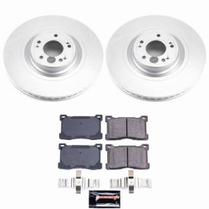 Hyundai Equus Brake Kit - Front - PowerStop - Z23 Coated - `12-`16 Hyundai Equus Brake Kit - Front - PowerStop - Z23 Coated - `12-`16