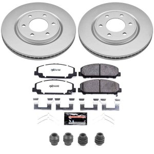 Infiniti QX56 Brake Kit - Front - PowerStop - Z36 Coated Truck & Tow - `11-`13 Infiniti QX56 Brake Kit - Front - PowerStop - Z36 Coated Truck & Tow - `11-`13