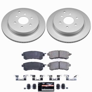 Infiniti QX56 Brake Kit - Rear - PowerStop - Z23 Coated - `11-`13 Infiniti QX56 Brake Kit - Rear - PowerStop - Z23 Coated - `11-`13