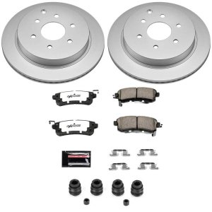 Infiniti QX56 Brake Kit - Rear - PowerStop - Z36 Coated Truck & Tow - `11-`13 Infiniti QX56 Brake Kit - Rear - PowerStop - Z36 Coated Truck & Tow - `11-`13