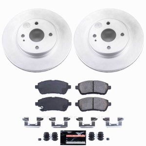 Mazda 2 Brake Kit - Front - PowerStop - Z23 Coated - `11-`14
