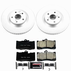 Lexus GS200t Brake Kit - Front - PowerStop - Z23 Coated - `16-`17 Lexus GS200t Brake Kit - Front - PowerStop - Z23 Coated - `16-`17