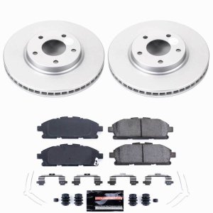 Nissan Quest Brake Kit - Front - PowerStop - Z23 Coated - `11-`17 Nissan Quest Brake Kit - Front - PowerStop - Z23 Coated - `11-`17