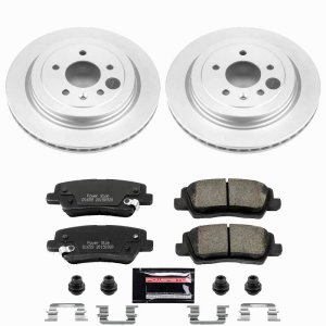 Cadillac ATS Brake Kit - Rear - PowerStop - Z23 Coated - `13-`18
