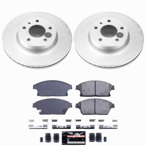 Cadillac ATS Brake Kit - Front - PowerStop - Z23 Coated - `13-`18