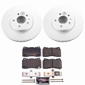 Cadillac ATS Brake Kit - Front - PowerStop - Z23 Coated - `13-`18