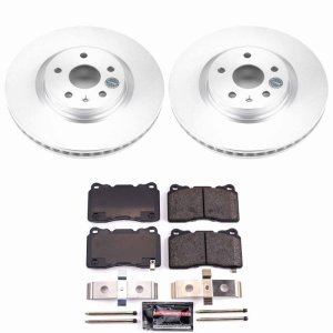 Buick Regal Brake Kit - Front - PowerStop - Z23 Coated Rotors + Pads - `14-`17 Buick Regal Brake Kit - Front - PowerStop - Z23 Coated Rotors + Pads - `14-`17