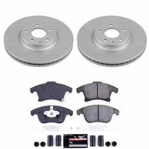 Ford Fusion Brake Kit - Front - PowerStop - Z23 Coated - `13-`20 Ford Fusion Brake Kit - Front - PowerStop - Z23 Coated - `13-`20