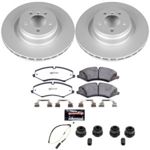 Land Rover Range Rover Brake Kit - Front - PowerStop - Z36 Coated Truck & Tow - `10-`12 Land Rover Range Rover Brake Kit - Front - PowerStop - Z36 Coated Truck & Tow - `10-`12